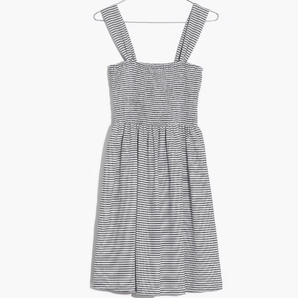 NWOT Madewell Texture & Thread Smocked Dress - Picture 4 of 9